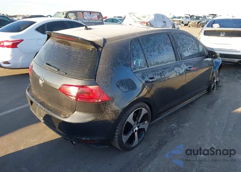 2017 Volkswagen Golf Gti Autobahn 4-Door/S 4-Door/Se 4-Door/Sport 4-Door из США, поврежденный, VIN 3VW447AU7HM075073